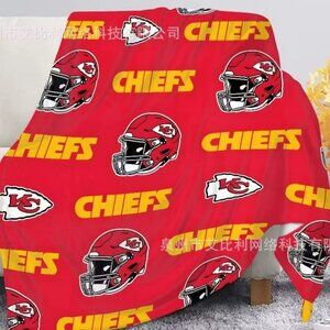 KANSAS CITY CHIEFS 60" x 80" BLANKET/COVERUP
